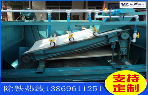 河南(nan)濕式(shi)平闆磁選機(jī)磁通(tong)低